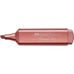 Zakreślacz 1546 metaliczny czerwony Faber-Castell 154673 FC