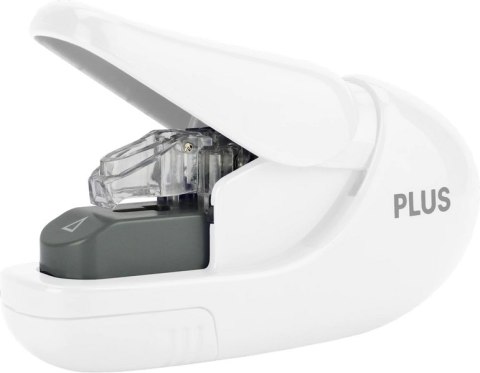 Zszywacz Plus Staple_Free 5k 106_AB, biały (zszywa bez zszywek)