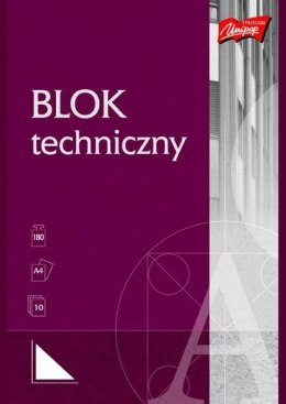 Blok techniczny A4 10 k. MIX