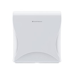 Dozownik do ręczników papierowych w rolce, kolor biały, Essentia System, 08816 BULKYSOFT