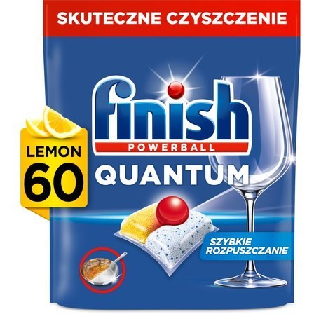 FINISH Tabletki do zmywarki QUANTUM LEMON 60 szt. 04898