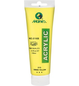 Farba akrylowa MARIES 816B-215 120 ml żółty, 170-2598