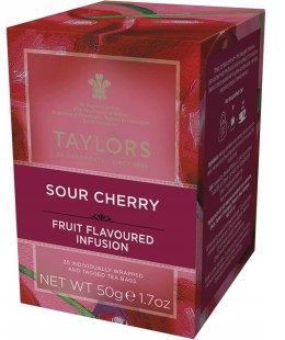 Herbata kwaśna wiśnia 50 g w torebkach TAYLORS