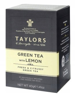 Herbata zielona Cytryna 40 g w torebkach TAYLORS (op. zbiorcze 6 sztuk)