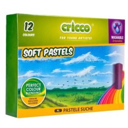 Kredki pastele suche CRICCO 12kol CR491K12