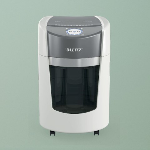 Niszczarka IQ Optimax Small Office 350, P5, 8 kartek, kosz 22 l, 83590000, Leitz