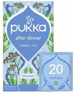 Pukka Herbata ziołowa ekologiczna After Dinner trawienie 20 saszetek 40g