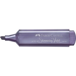 ZAKREŚLACZ 154678 metaliczny FIOLETOWY FABER
