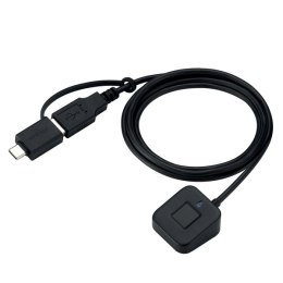 Zabezpieczenie z czytnikiem linii papilarnych Kensington VeriMark_ Desktop 2.0, USB-A/USB-C, K64741WW