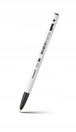 Długopis BP 153 0.7 mm - korpus biały MONAMI, 20101326030
