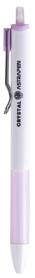 Długopis automatyczny Astra Pen Crystal white, display 36 sztuk, 201120004