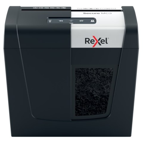 Niszczarka Rexel Secure MC3, (P-5), 3 kartki, 10 l kosz, 2020128EU