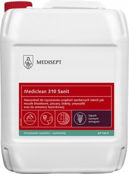 Płyn MEDISEPT MC 310 5l do mycia powierzchni sanitarnych Czarne Winogrona