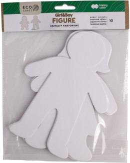 Zestaw kształtów kartonowych FIGURE Boy&Girl 10 szt 300g 4522
