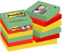 Bloczek samoprzylepny POST-IT_ Super Sticky (622-12SSMAR-EU), 47,6x47,6mm, 12x90 kart., paleta Marrakesz