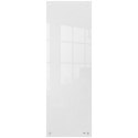 Mała podłużna szklana tablica suchościeralna Nobo Home 300x900mm, biała 1915604