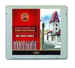 Pastele suche w drewnie GIOCONDA kolorów KOH-I-NOOR