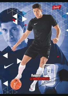 Zeszyt A5 32k linia L ROBERT LEWANDOWSK laminowany UNIPAP *2236